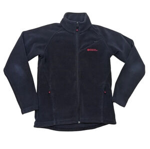 Mountain Warehouse Navy Fleece Full Zip Up Collar Sweater  Womans 10